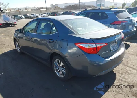 2015 Toyota Corolla Le Eco Plus из США, поврежденный, VIN 5YFBPRHE1FP197526